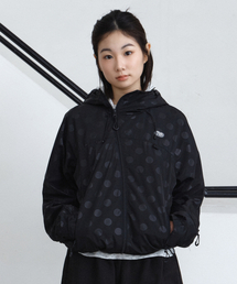 PARAKEET（パラキート）の「ドットアークジップアップウィンドジャケット（ブラック）（その他アウター）」