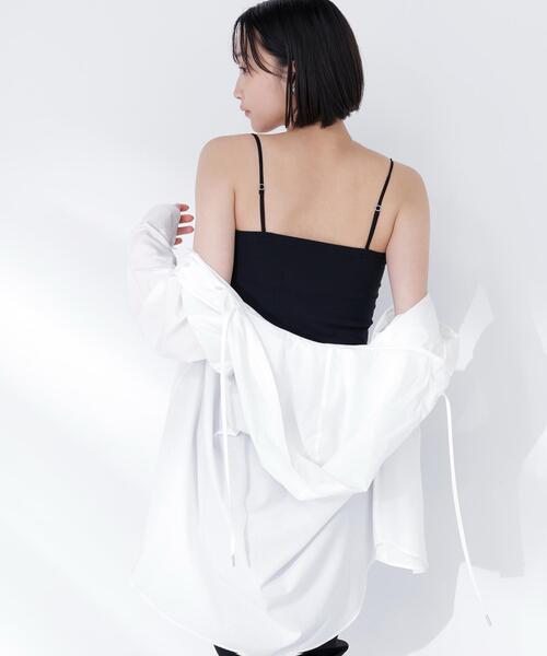 NATURAL BEAUTY BASIC(ナチュラルビューティーベーシック)の「【Oggi.jp掲載】◇カップ付インナーシリーズ ベアトップ(チューブトップ・レディース・オフホワイト/ブラック・FREE)」の16枚目の写真