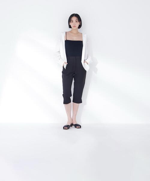 NATURAL BEAUTY BASIC(ナチュラルビューティーベーシック)の「【Oggi.jp掲載】◇カップ付インナーシリーズ ベアトップ(チューブトップ・レディース・オフホワイト/ブラック・FREE)」の17枚目の写真