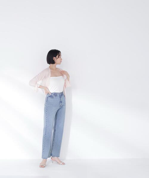 NATURAL BEAUTY BASIC(ナチュラルビューティーベーシック)の「【Oggi.jp掲載】◇カップ付インナーシリーズ ベアトップ(チューブトップ・レディース・オフホワイト/ブラック・FREE)」の20枚目の写真