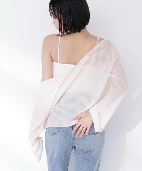 NATURAL BEAUTY BASIC(ナチュラルビューティーベーシック)の「【Oggi.jp掲載】◇カップ付インナーシリーズ ベアトップ(チューブトップ・レディース・オフホワイト/ブラック・FREE)」の7枚目の写真