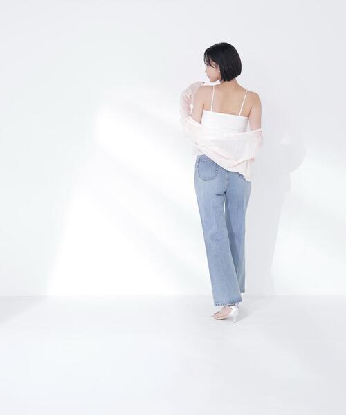 NATURAL BEAUTY BASIC(ナチュラルビューティーベーシック)の「【Oggi.jp掲載】◇カップ付インナーシリーズ ベアトップ(チューブトップ・レディース・オフホワイト/ブラック・FREE)」の9枚目の写真