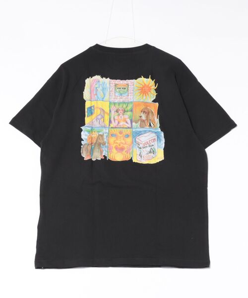 VOLCOM（ボルコム）の「VOLCOM メンズ DOUBLE FANTASY LSE SST Tシャツ 【2026年春夏モデル】（Tシャツ/カットソー・メンズ・ブラック・X-LARGE/LARGE/MEDIUM/SMALL）」の2枚目の写真