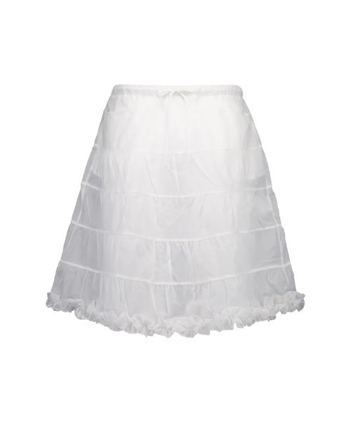 Ada.(エイダ)の「◇SETUPEXE◇ブランド直輸入正規品/フリル カンカン スカート FRILL CANCAN SKIRT(スカート・レディース・ホワイト/カモフラージュ・FREE)」の15枚目の写真