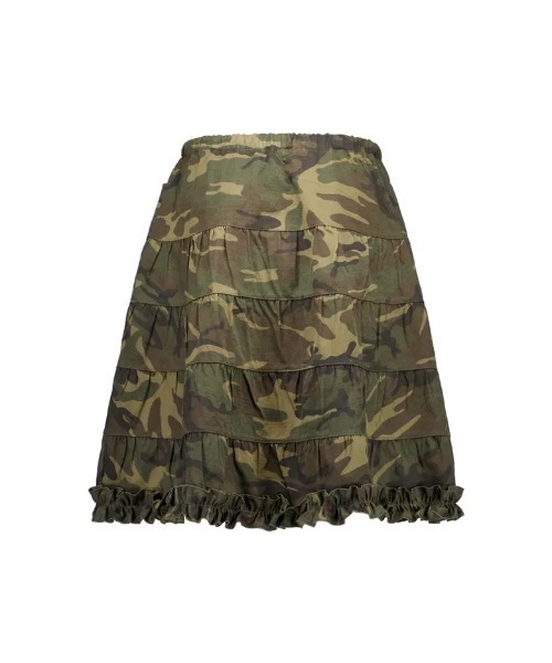 Ada.(エイダ)の「◇SETUPEXE◇ブランド直輸入正規品/フリル カンカン スカート FRILL CANCAN SKIRT(スカート・レディース・ホワイト/カモフラージュ・FREE)」の18枚目の写真