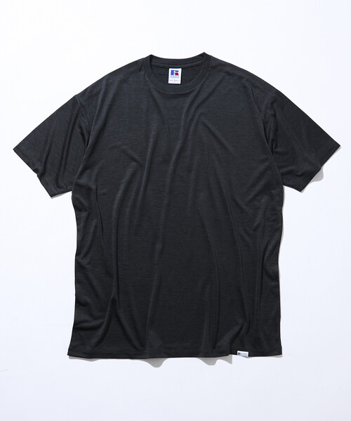 Russell Athletic（ラッセルアスレティック）の「限定展開 RUSSELL ATHLETIC/ラッセルアスレティック RUSSEL ATHLETIC×FREAK'S STORE 別注 Dri-Power バックプリント TEE/吸湿速乾/消臭（Tシャツ/カットソー・メンズ・ホワイト/チャコールグレー/アッシュグレー・LARGE/SMALL/MEDIUM）」の4枚目の写真