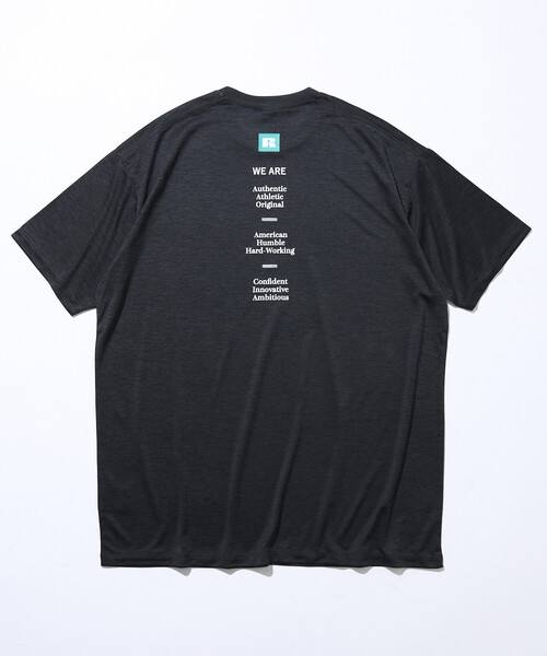 Russell Athletic（ラッセルアスレティック）の「限定展開 RUSSELL ATHLETIC/ラッセルアスレティック RUSSEL ATHLETIC×FREAK'S STORE 別注 Dri-Power バックプリント TEE/吸湿速乾/消臭（Tシャツ/カットソー・メンズ・ホワイト/チャコールグレー/アッシュグレー・LARGE/SMALL/MEDIUM）」の5枚目の写真