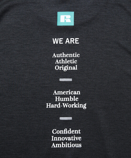Russell Athletic（ラッセルアスレティック）の「限定展開 RUSSELL ATHLETIC/ラッセルアスレティック RUSSEL ATHLETIC×FREAK'S STORE 別注 Dri-Power バックプリント TEE/吸湿速乾/消臭（Tシャツ/カットソー・メンズ・ホワイト/チャコールグレー/アッシュグレー・LARGE/SMALL/MEDIUM）」の7枚目の写真