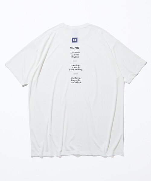Russell Athletic（ラッセルアスレティック）の「限定展開 RUSSELL ATHLETIC/ラッセルアスレティック RUSSEL ATHLETIC×FREAK'S STORE 別注 Dri-Power バックプリント TEE/吸湿速乾/消臭（Tシャツ/カットソー・メンズ・ホワイト/チャコールグレー/アッシュグレー・LARGE/SMALL/MEDIUM）」の15枚目の写真