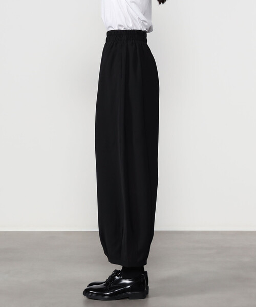 Bshop（ビショップ）の「eunoia | イージーワイドパンツ WOMEN（その他パンツ・レディース・ブラック・ONE）」の7枚目の写真