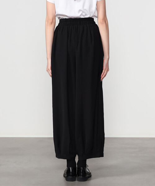 Bshop（ビショップ）の「eunoia | イージーワイドパンツ WOMEN（その他パンツ・レディース・ブラック・ONE）」の8枚目の写真