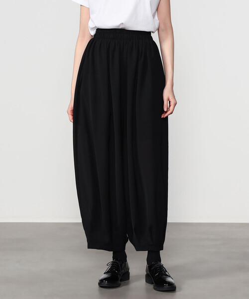 Bshop（ビショップ）の「eunoia | イージーワイドパンツ WOMEN（その他パンツ・レディース・ブラック・ONE）」の9枚目の写真