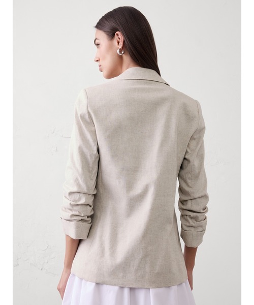 BANANA REPUBLIC FACTORY STORE リネンブレンド ヘイデン ブレザー