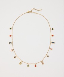 RODEO CROWNS WIDE BOWL | クリアストーンネックレス(ネックレス)