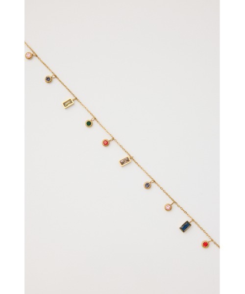 RODEO CROWNS WIDE BOWL（ロデオクラウンズワイドボウル）の「クリアストーンネックレス（ネックレス・レディース・ゴールド・FREE）」の5枚目の写真