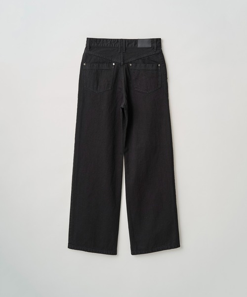 Juha（ユハ）の「FORMED WIDE DENIM（ONE WASH）（デニムパンツ・メンズ・インディゴブルー/ブラック・4/3/2）」の12枚目の写真