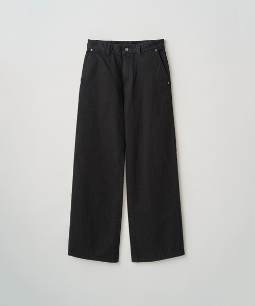 Juha（ユハ）の「FORMED WIDE DENIM（ONE WASH）（デニムパンツ・メンズ・インディゴブルー/ブラック・4/3/2）」の10枚目の写真