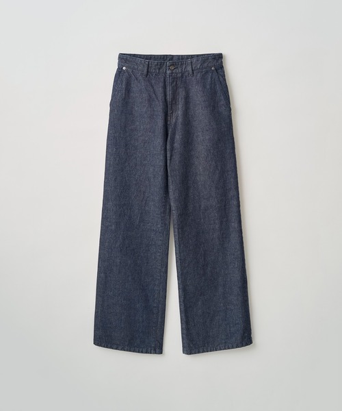 Juha（ユハ）の「FORMED WIDE DENIM（ONE WASH）（デニムパンツ・メンズ・インディゴブルー/ブラック・4/3/2）」の11枚目の写真