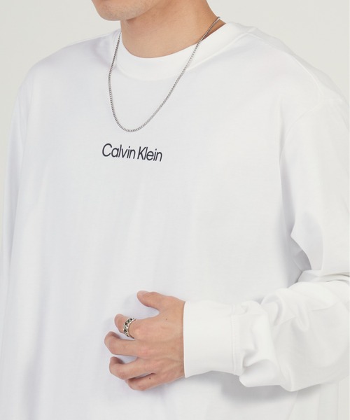 Jung Kook for   長袖Tシャツ Calvin Klein/カルバンクライン Tシャツ - ロングスリーブリラックス