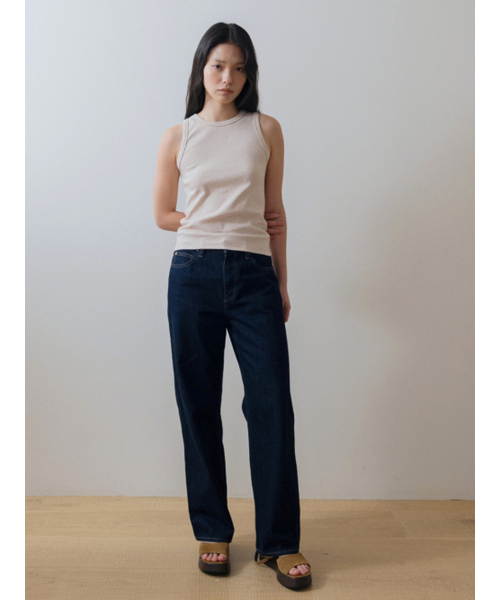 UNNOUT(アナウト)の「HALTER NECK COTTON SLEEVELESS SHIRT OATMEAL(Tシャツ/カットソー・レディース・その他・ONE SIZE)」の4枚目の写真