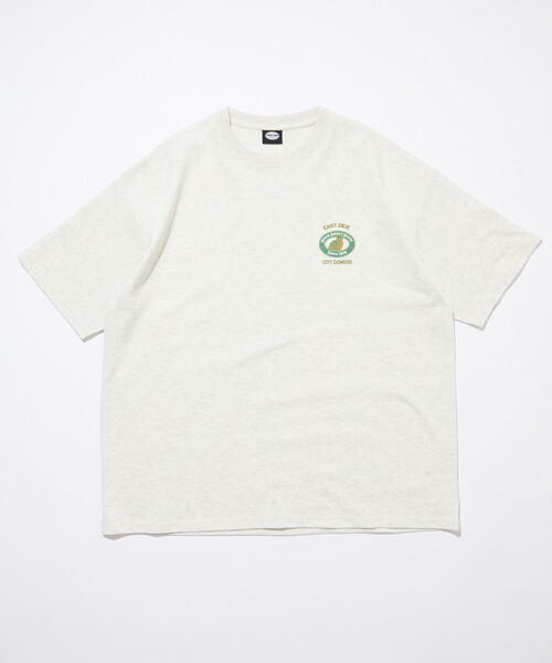 FREAK'S STORE(フリークスストア)の「限定展開 ビッグシルエット バックプリント クルーネック Tシャツ / City Dounuts CAT(Tシャツ/カットソー・メンズ・スミクロ/ホワイト/ブラウン/アッシュグレー・SMALL/MEDIUM/LARGE)」の5枚目の写真