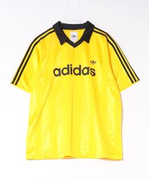 adidas（アディダス）の「adidas アディダス M COLLAR ENGINEERED SS JERSEY ショートスリーブ KE3581 EQTYELLOW（Tシャツ/カットソー）」