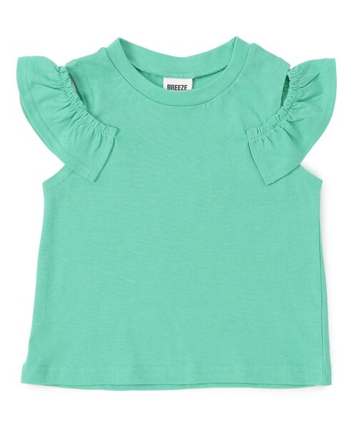 BREEZE(ブリーズ)の「【WEB限定】オープンショルダーフリルTシャツ(Tシャツ/カットソー・キッズ・ブラック/ピンク/ラベンダー/ミント・90/100/110/120/130/140)」の15枚目の写真