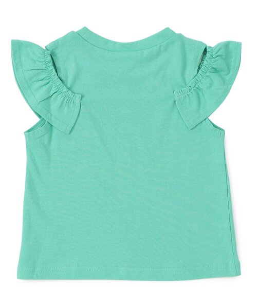 BREEZE(ブリーズ)の「【WEB限定】オープンショルダーフリルTシャツ(Tシャツ/カットソー・キッズ・ブラック/ピンク/ラベンダー/ミント・90/100/110/120/130/140)」の7枚目の写真