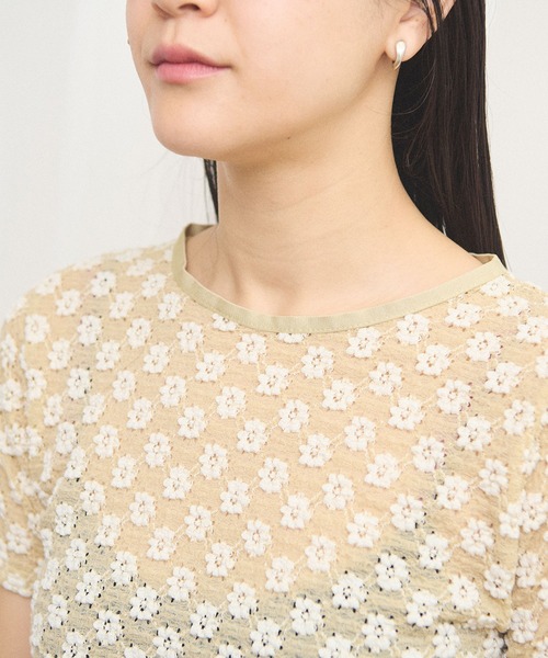fig London(フィグロンドン)の「_miii short sleeve(Tシャツ/カットソー・レディース・ブラック/ベージュ/ピンク・FREE)」の16枚目の写真