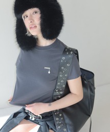 EYLET STUDS MINI TSHIRT/アイレットスタッズミニTシャツ