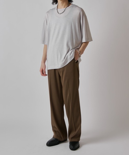 Lui's(ルイス)の「サテンLUXパンツ(スラックス・メンズ・ブラック/ブラウン・S/M)」の12枚目の写真