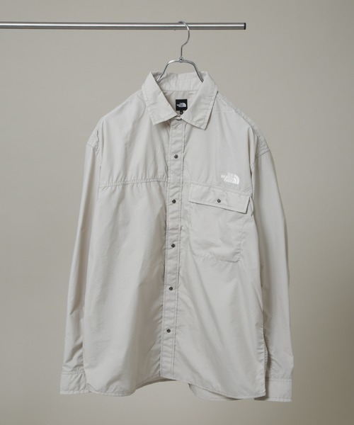 THE NORTH FACE(ザノースフェイス)の「THE NORTH FACE/L/S Nupste Shirt(シャツ/ブラウス・メンズ・アイボリー/ブラック・L/M)」の1枚目の写真