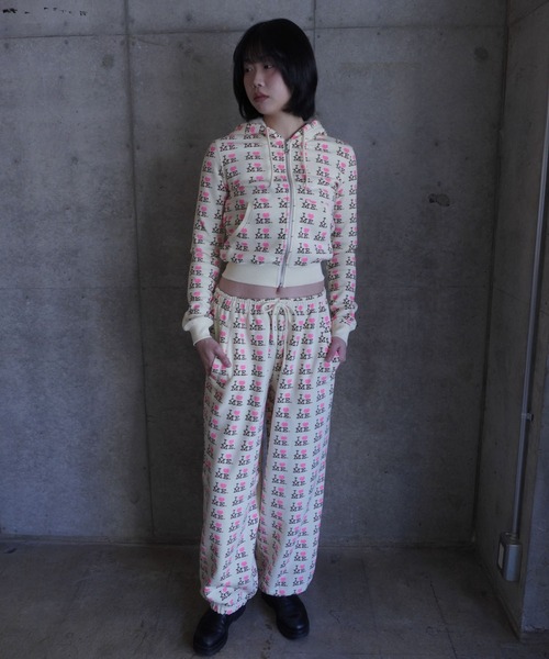 Ashley Williams ピンク　カジュアルパンツ　S PINK LINGERIE TROUSERS – Ashley Williams