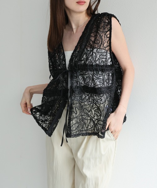 model：162cm 着用サイズ：F