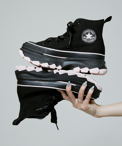 CONVERSE コンバース　ameri 別注　オールスター　厚底　23.5 CONVERSE/コンバース ALL STAR TREKWAVE BP HI/オールスター トレック