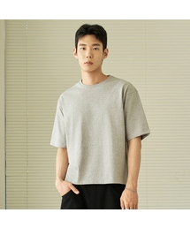 26 SS ルーズフィット7分クロップTシャツ(3カラー)