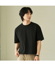 26 SS ルーズフィット7分クロップTシャツ(3カラー)