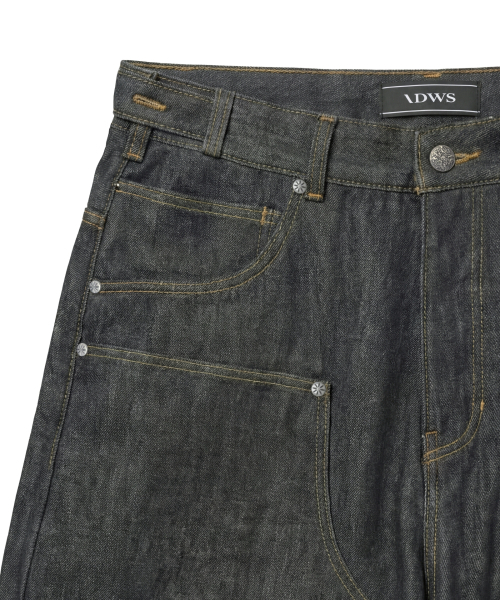 IDWS(アイドンワナセル)の「Fix Roll Up Carpenter Bermuda Shorts Black(その他パンツ・レディース・その他・0/1/2)」の3枚目の写真
