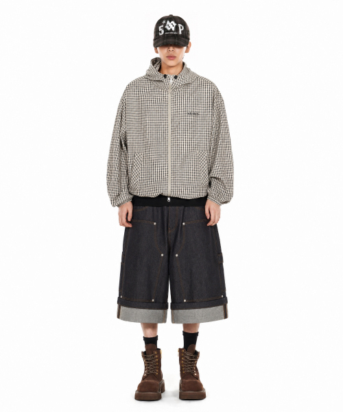 IDWS(アイドンワナセル)の「Fix Roll Up Carpenter Bermuda Shorts Black(その他パンツ・レディース・その他・0/1/2)」の7枚目の写真