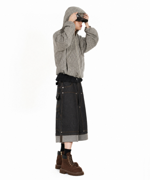 IDWS(アイドンワナセル)の「Fix Roll Up Carpenter Bermuda Shorts Black(その他パンツ・レディース・その他・0/1/2)」の19枚目の写真