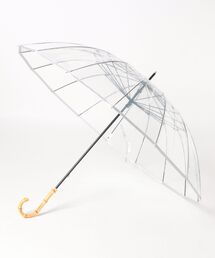 GEORGE'S | [晴雨雨傘/長傘]Wpc.バンブーハンドルビニール傘(長傘)