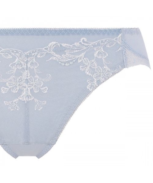 AMOSTYLE BY Triumph(アモスタイルバイトリンプ)の「サニタリー(レギュラー) ヴィーナスエア AMST1543 SAN.Hikini JX(ショーツ・レディース・ブルー/ホワイト/コーラルピンク・L/M)」の10枚目の写真