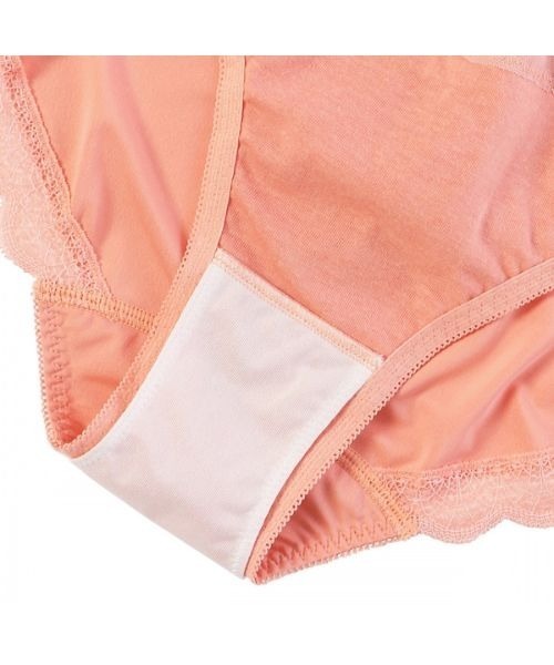 AMOSTYLE BY Triumph(アモスタイルバイトリンプ)の「サニタリー(レギュラー) ヴィーナスエア AMST1543 SAN.Hikini JX(ショーツ・レディース・ブルー/ホワイト/コーラルピンク・L/M)」の17枚目の写真