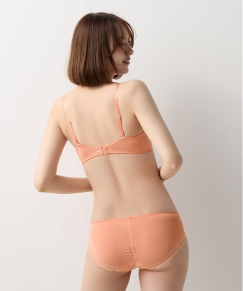 AMOSTYLE BY Triumph(アモスタイルバイトリンプ)の「サニタリー(レギュラー) ヴィーナスエア AMST1543 SAN.Hikini JX(ショーツ・レディース・ブルー/ホワイト/コーラルピンク・L/M)」の5枚目の写真