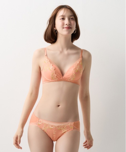 AMOSTYLE BY Triumph(アモスタイルバイトリンプ)の「サニタリー(レギュラー) ヴィーナスエア AMST1543 SAN.Hikini JX(ショーツ・レディース・ブルー/ホワイト/コーラルピンク・L/M)」の14枚目の写真