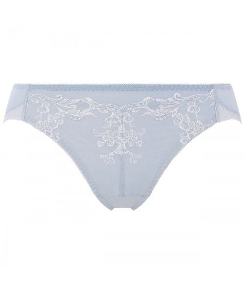 AMOSTYLE BY Triumph(アモスタイルバイトリンプ)の「サニタリー(レギュラー) ヴィーナスエア AMST1543 SAN.Hikini JX(ショーツ・レディース・ブルー/ホワイト/コーラルピンク・L/M)」の9枚目の写真