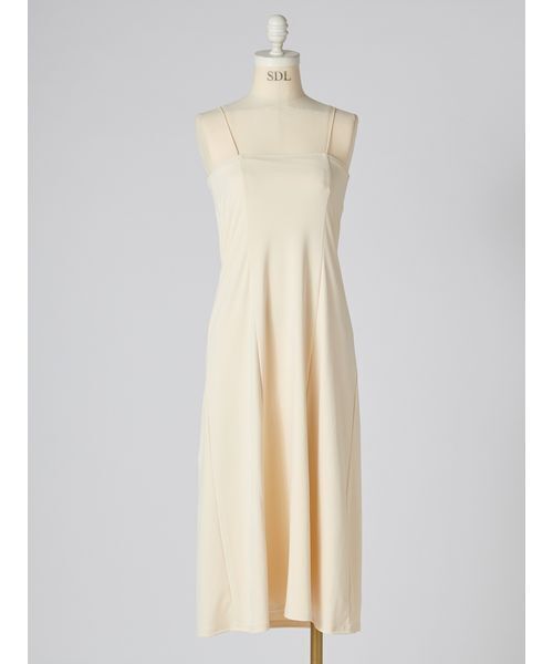 SNIDEL（スナイデル）の「カットレースワンピース（ワンピース・レディース・ダークネイビー/イエロー/オフホワイト・F）」の4枚目の写真