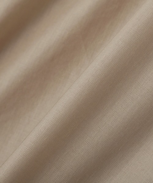 YECCA VECCA（イェッカヴェッカ）の「ORGABITS タックシャツワンピース（シャツワンピース・レディース・ブルーグリーン/ベージュ/チャコールグレー・FREE）」の14枚目の写真