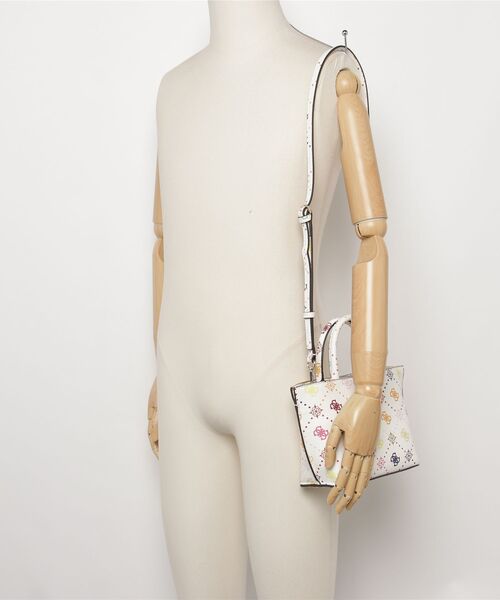 EMELIE Logo Mini Tote ミニトート ショルダーバッグ | GUESS(ゲス