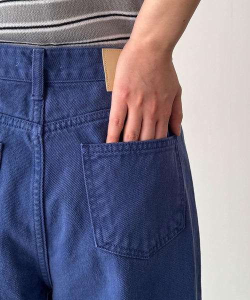 CANAL JEAN（キャナルジーン）の「SLEEK　カラーストレートパンツ（その他パンツ・レディース・ブルー・SMALL/MEDIUM）」の10枚目の写真
